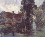 Albert Henry Fullwood Willy Lott's cottage France oil painting artist